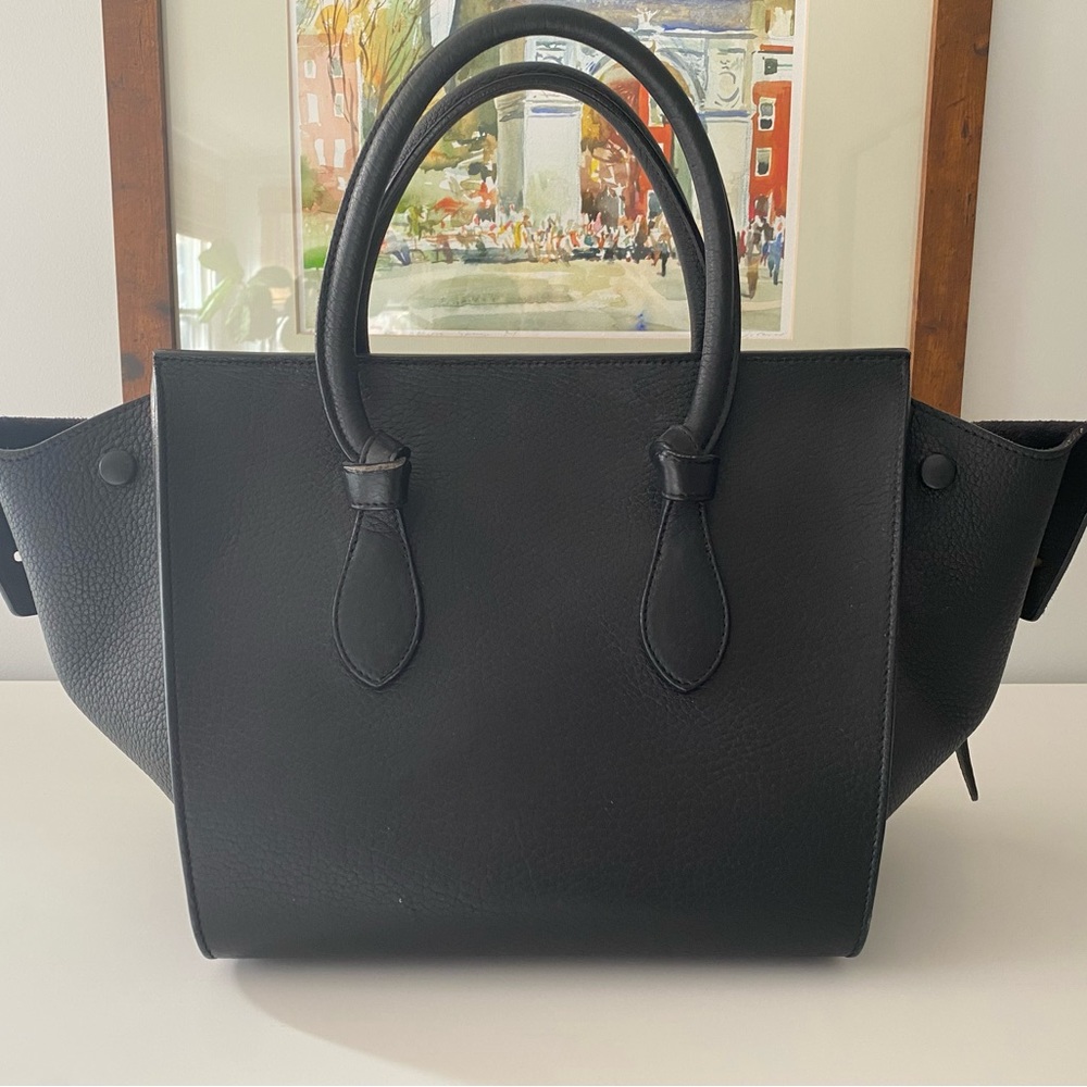Black Céline Tie Knot tote - Picture 4 of 7